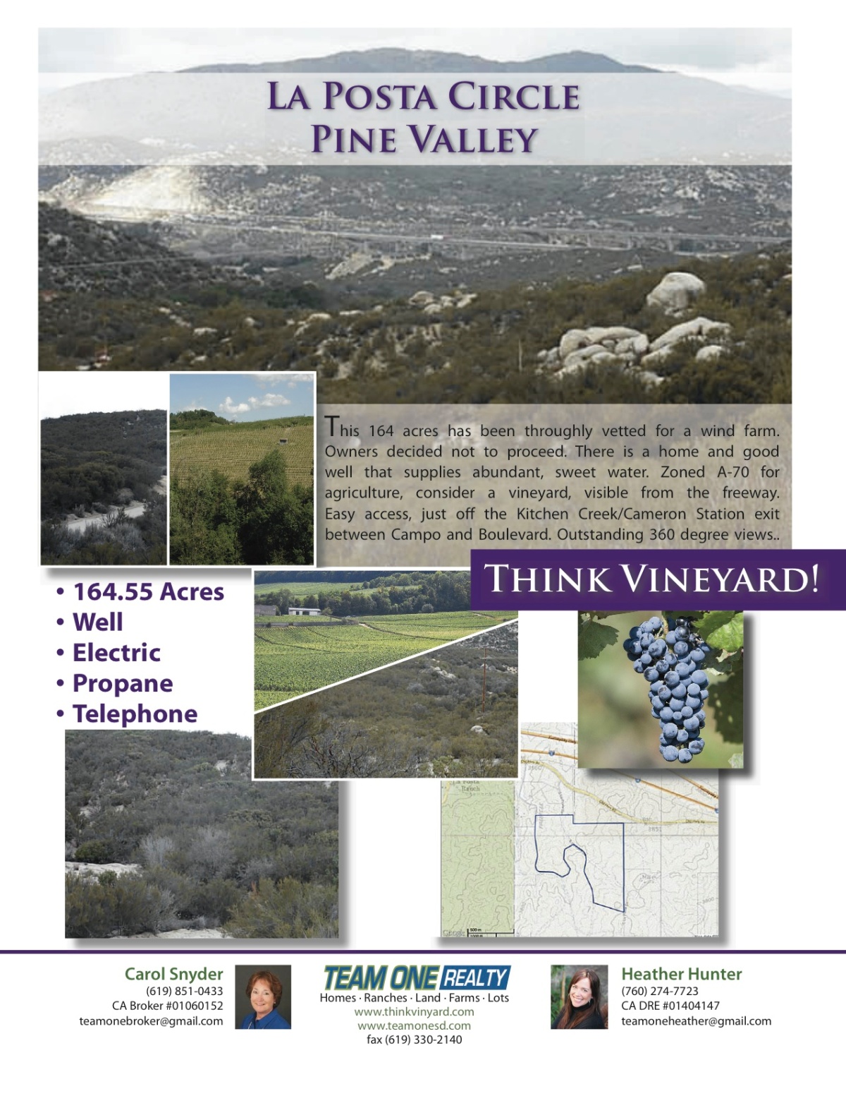 164 Acres in Pine Valley